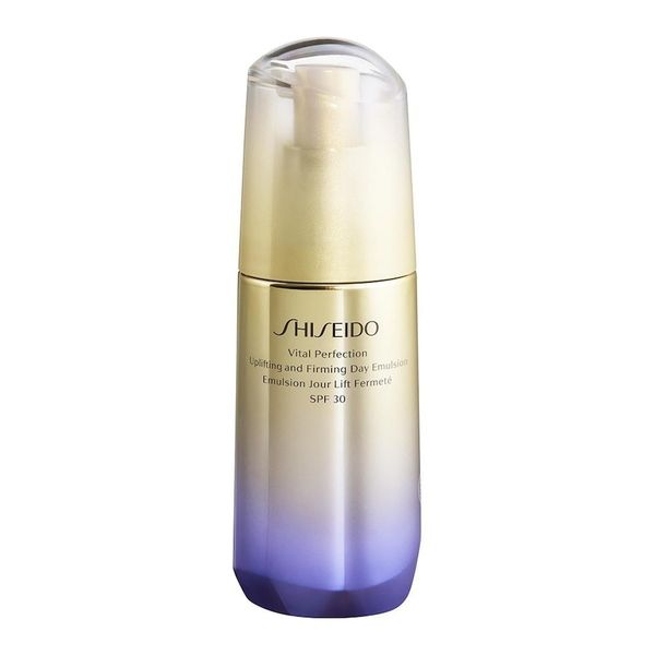 Shiseido Vital Perfection UPLIFTING AND FIRMING DAY EMULSION Emulsja Na Dzień Kremy do twarzy 75 ml. Kremy do twarzy Shiseido. Za 454.59 zł.