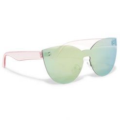 ACCCESSORIES 1WA-047-SS20 Różowy. Czerwone okulary przeciwsłoneczne ACCCESSORIES, bez wzorów. Za 29.99 zł.
