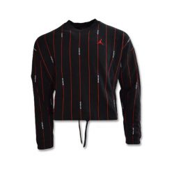Bluza Air Jordan Essential Fleece Top Wmns. Czarne bluzy Jordan, bez wzorów, bez kaptura. Za 224.00 zł.