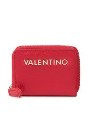 Valentino Portfel Divina VPS1R4139G Czerwony. Czerwone portfele Valentino, bez wzorów, ze skóry. Za 109.99 zł.