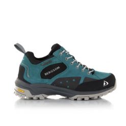 Buty turystyczne niskie damskie Soira Low 1STX. Niebieskie trekkingi BERGSON, z gumy, trekkingowe. Za 319.00 zł.