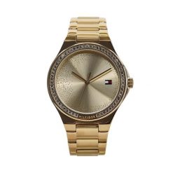 Zegarek Tommy Hilfiger. Żółte zegarki TOMMY HILFIGER, złote. Za 569.99 zł.