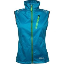 Damska wodoodporna kurtka softshell Pro-X Elements Hanna. Niebieskie kurtki sportowe PRO-X ELEMENTS, bez wzorów, z softshellu, bez kaptura, trekkingowe. Za 335.00 zł.