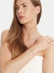 Swarovski Bransoletka 5733196 Srebrny. Szare bransoletki SWAROVSKI, srebrne. Za 449.99 zł.