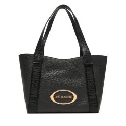 Torebka LOVE MOSCHINO. Czarne torebki klasyczne Love Moschino, bez wzorów, bez dodatków. Za 1,259.00 zł.