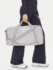 Reebok Torba sportowa CWBEO-RBK-B-001-08 Szary. Szare torebki klasyczne Reebok, bez wzorów, z materiału, bez dodatków. Za 129.99 zł.