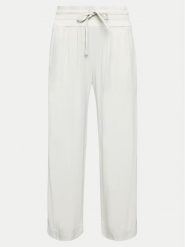 Deha Spodnie materiałowe D02726 Écru Comfort Fit. Spodnie materiałowe Deha, s, bez wzorów, z materiału. Za 299.99 zł.