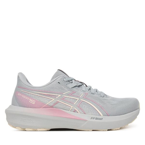 Buty do biegania Asics. Szare obuwie sportowe Asics, bez zapięcia, do biegania. Za 512.99 zł.