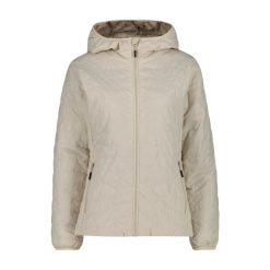 Kurtka puchowa damska z odpinanym kapturem CMP. Brązowe kurtki narciarskie CMP, l, bez wzorów, z puchu, narciarskie. Za 358.00 zł.