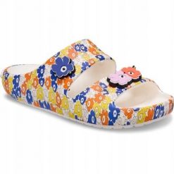 Klapki Dla Dorosłych Crocs Classic Marimekko. Klapki Crocs, bez wzorów, z materiału, bez obcasa. Za 207.99 zł.