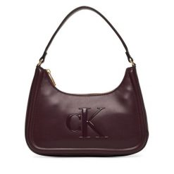 Torebka Calvin Klein. Czerwone torebki klasyczne Calvin Klein, bez wzorów, bez dodatków. Za 429.99 zł.