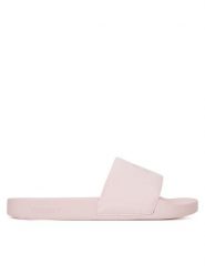Tommy Jeans Klapki Flag Pool Slide Patent EN0EN02901 Różowy. Czerwone klapki Tommy Jeans, bez wzorów, z jeansu, bez obcasa. Za 159.99 zł.