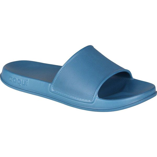 Klapki basenowe damskie Coqui Tora. Zielone klapki Coqui, bez wzorów, bez obcasa. Za 65.00 zł.