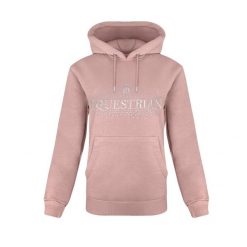 Bluza z motywem jeździeckim JD ATTACK Cindy. Brązowe bluzy JD ATTACK, l, z aplikacjami, z bawełny, bez kaptura. Za 229.00 zł.