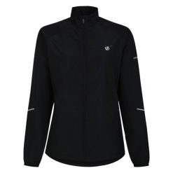 Kurtka Wiatrówka Damska Resilient III Windshell Jacket. Czarne kurtki sportowe Dare 2b, xl, bez wzorów, bez kaptura, trekkingowe. Za 74.99 zł.