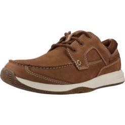 Buty CLARKS SAILVIEW LACE Brązowy. Brązowe trekkingi Clarks, ze skóry, trekkingowe. Za 321.99 zł.