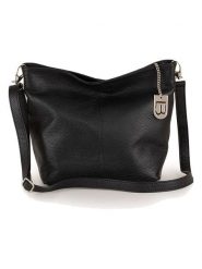 Lucca Baldi Skórzana torebka "Trapani" w kolorze czarnym - 33 x 25 x 14 cm rozmiar: onesize. Czarne torby na ramię Lucca Baldi, bez wzorów, z materiału, na ramię, bez dodatków. Za 217.99 zł.