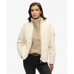 Polar z pełnym zamkiem Active. Białe koszulki sportowe Superdry, bez wzorów, z polaru, bez ramiączek. Za 276.55 zł.