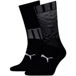 Skarpety Puma Sock 2 szt. Czarne skarpetki 43-46. Czarne skarpety Puma, bez wzorów, z bawełny. Za 125.99 zł.