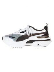 Puma Sneakersy "Kosmo Rider" w kolorze biało-brązowo-czarnym rozmiar: 41. Białe trampki Puma, bez wzorów, bez zapięcia. Za 272.31 zł.