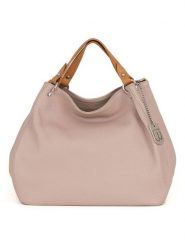 Lucca Baldi Skórzana torebka "Sassari" w kolorze beżowym - 33 x 28 x 16 cm rozmiar: onesize. Brązowe torby na ramię Lucca Baldi, bez wzorów, z materiału, przez ramię, bez dodatków. Za 347.99 zł.