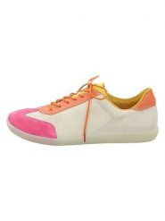 Think! Skórzane sneakersy w kolorze kremowym rozmiar: 41,5. Brązowe trampki Think!, bez wzorów, bez zapięcia. Za 296.95 zł.