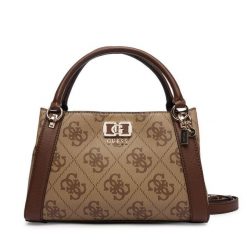 Torebka Guess. Brązowe torebki klasyczne Guess, z aplikacjami, bez dodatków. Za 639.99 zł.