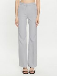 Maryley Spodnie materiałowe 24EB587/43LU Szary Wide Leg. Szare spodnie materiałowe Maryley, s, bez wzorów, z materiału. Za 439.99 zł.