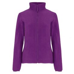 Damska Bluza Polarowa Artic Fleece Jacket. Fioletowe bluzy ROLY, na zimę, m, bez wzorów, z polaru, bez kaptura. Za 106.99 zł.