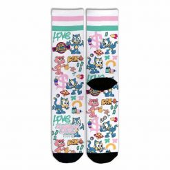 Skarpetki Calze American Socks Copy Cat. Czerwone skarpety AMERICAN SOCKS, bez wzorów. Za 101.48 zł.