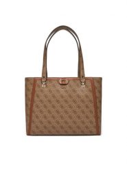 Guess Torebka HWSG95 40250 Beżowy. Brązowe torebki klasyczne Guess, z aplikacjami, ze skóry, bez dodatków. Za 349.99 zł.