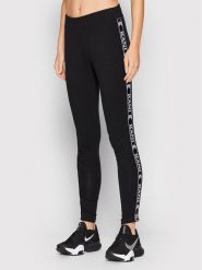 Karl Kani Legginsy Tape 6104721 Czarny Slim Fit. Czarne legginsy Karl Kani, s, bez wzorów, z bawełny. Za 119.99 zł.