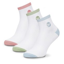 Skarpety długie Roxy. Białe skarpety Roxy, bez wzorów. Za 34.99 zł.