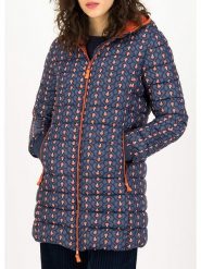 Blutsgeschwister Parka w kolorze granatowym rozmiar: XS. Niebieskie parki Blutsgeschwister, xs, bez kaptura. Za 250.94 zł.