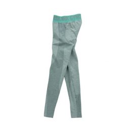 Second life - Damskie szare legginsy do fitnessu i jogi - Jak nowy. Szare legginsy Gymshark, bez wzorów. Za 122.63 zł.