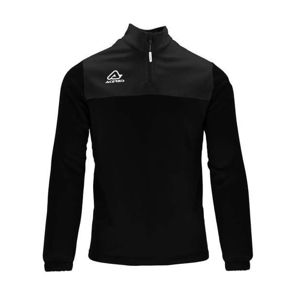 Bluza z zamkiem 1/2 Acerbis Harpaston. Czarne bluzy ACERBIS, s, bez wzorów, z materiału, bez kaptura. Za 198.50 zł.