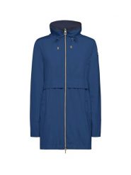 Geox Kurtka w kolorze granatowym rozmiar: 36. Niebieskie kurtki sportowe Geox, bez wzorów, bez kaptura, outdoorowe. Za 272.95 zł.
