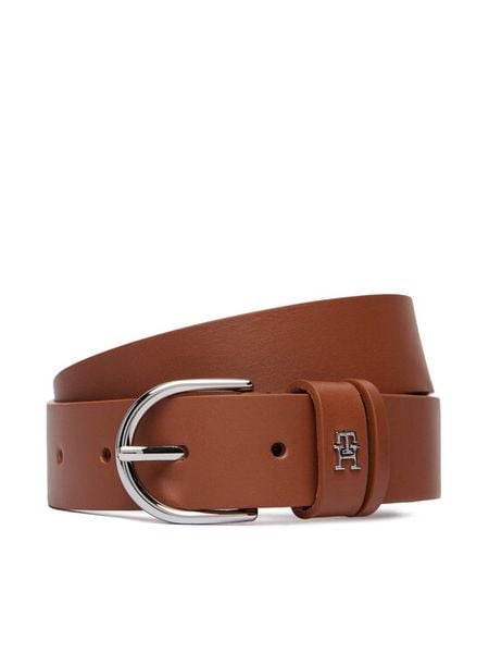 Tommy Hilfiger Pasek Essential Effortless 3.0 Sv AW0AW18688 Brązowy. Brązowe paski TOMMY HILFIGER, bez wzorów, ze skóry. Za 195.99 zł.