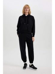 DeFacto Bluza w kolorze czarnym rozmiar: M. Czarne bluzy DeFacto, m, bez wzorów, z kapturem. Za 78.99 zł.