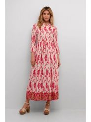 Cream Sukienka w kolorze kremowo-różowym rozmiar: S/M. Brązowe sukienki Cream, m, bez wzorów, z wiskozy, bez kołnierzyka, bez ramiączek, maxi. Za 130.99 zł.