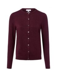 Brookshire Kardigan damski Kobiety Bawełna lila marmurkowy, S. Kardigany brookshire, s, bez wzorów, z bawełny. Za 249.95 zł.