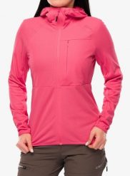 Bluza z kapturem damska CMP Skylea Jacket. Czerwone bluzy CMP, m, bez wzorów, z materiału, z kapturem. Za 313.49 zł.