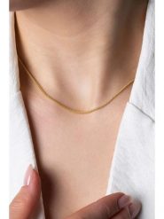 Lodie Silver Srebrny naszyjnik - dł. 42 cm rozmiar: onesize. Szare naszyjniki Lodie Silver, srebrne. Za 82.99 zł.