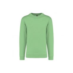 Bluza z okrągłym dekoltem Kariban. Zielone bluzy KARIBAN, xs, bez wzorów, z bawełny, bez kaptura. Za 128.50 zł.