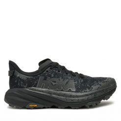 Buty do biegania Hoka. Czarne obuwie sportowe HOKA, z gore-texu, bez zapięcia, do biegania, gore-tex. Za 499.99 zł.
