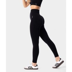 Legginsy bezszwowe damskie Simply Seamless Carpatree. Czarne legginsy Carpatree, xs, bez wzorów. Za 139.99 zł.