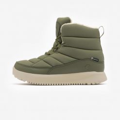Buty turystyczne damskie Quechua NH500 wodoodporne. Zielone trekkingi QUECHUA, z materiału, trekkingowe. Za 179.99 zł.