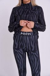 Legginsy termoaktywne - Black Tiger damskie. Szare legginsy OOSC, s, bez wzorów, z materiału, na fitness i siłownię. Za 269.99 zł.