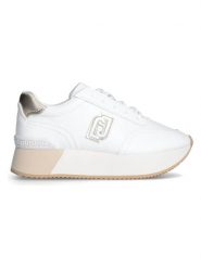 Liu Jo Sneakersy w kolorze złoto-białym rozmiar: 41. Białe trampki Liu Jo, bez wzorów, z materiału, bez zapięcia. Za 375.08 zł.