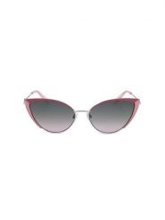 Love Moschino Damskie okulary przeciwsłoneczne w kolorze srebrno-szarym rozmiar: 56. Szare okulary przeciwsłoneczne Love Moschino, bez wzorów, z tworzywa sztucznego. Za 249.17 zł.